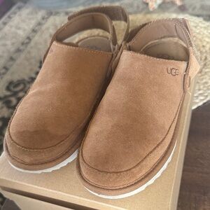 UGG Tan Suede Slip-On Footwear
